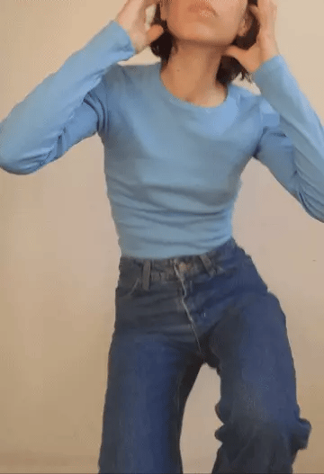 Taya tee - ligth blue