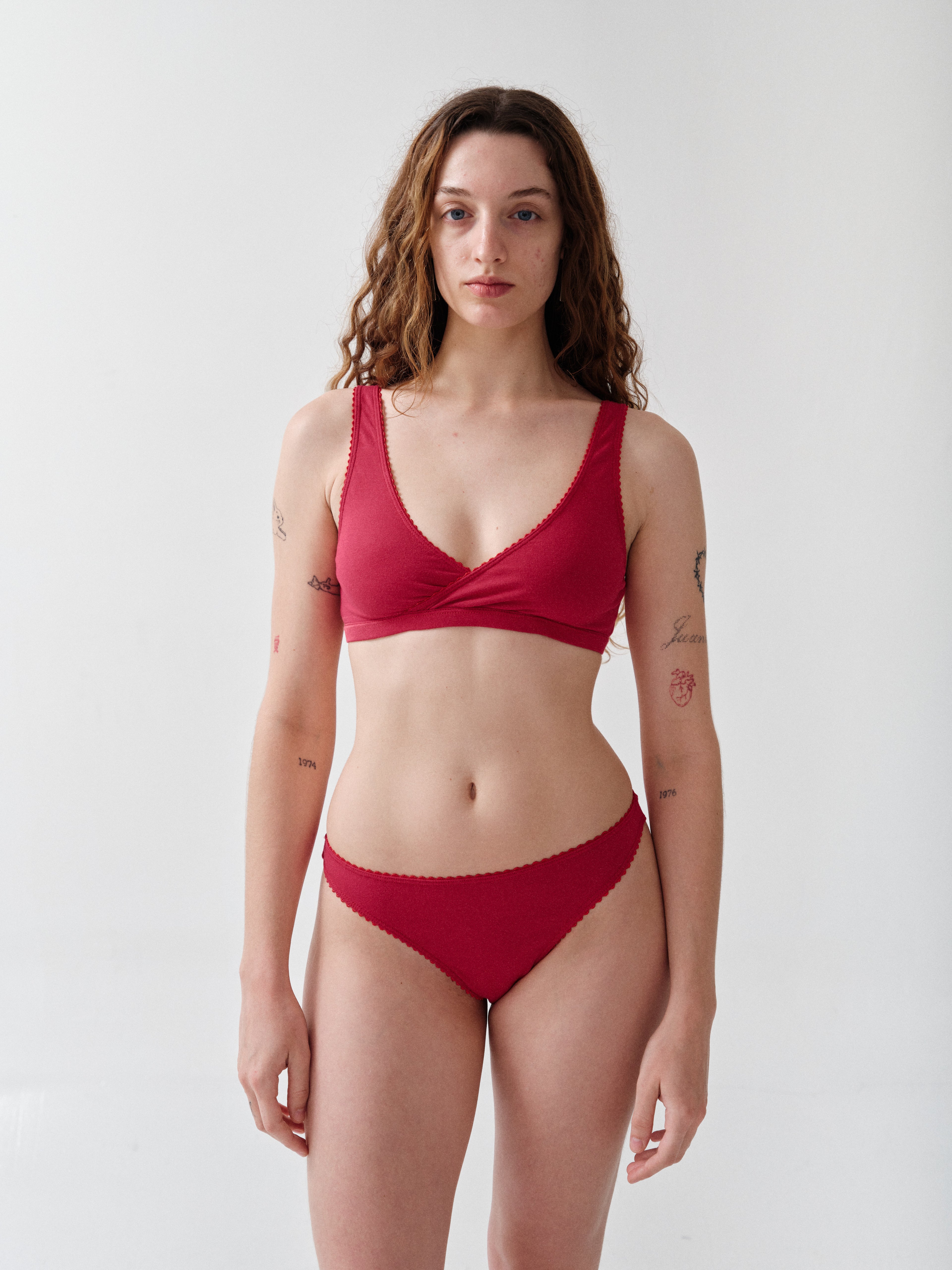 FLOR thong –  cherry