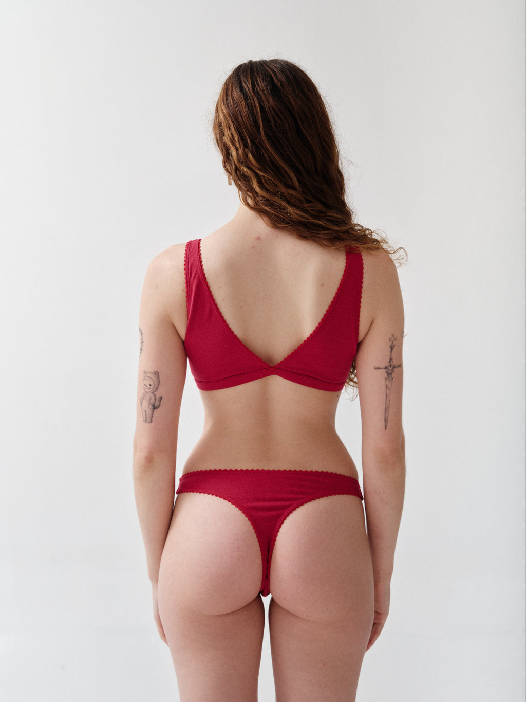 FLOR thong –  cherry