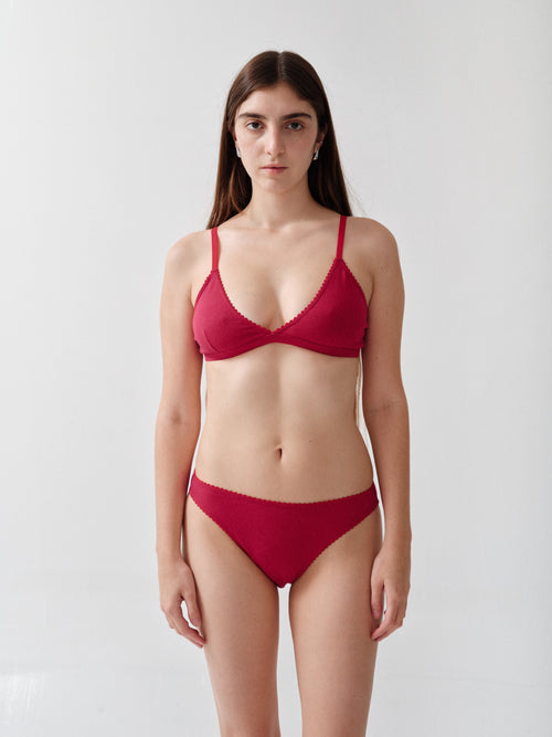 EVA french briefs – cherry