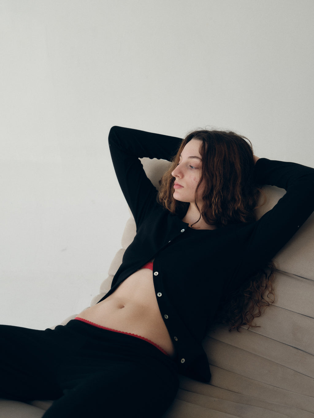 Coming soon LENA cardigan - black