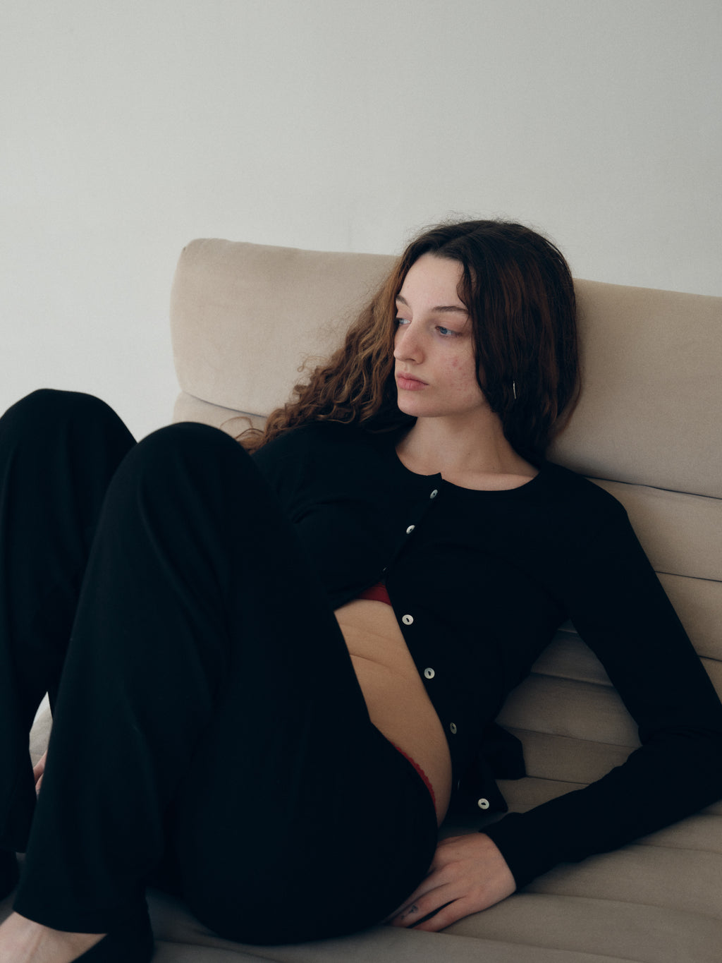 Coming soon LENA cardigan - black