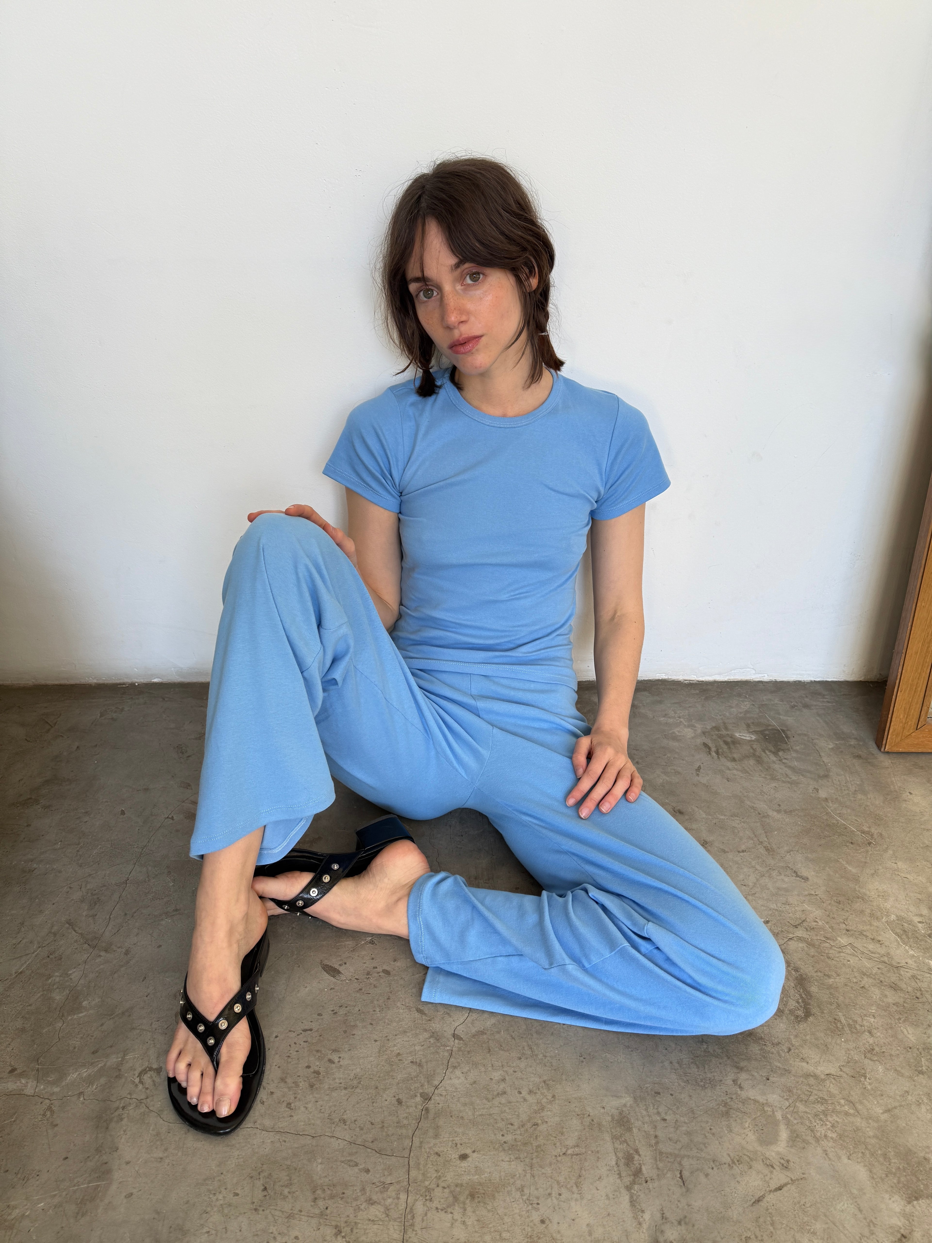 LUMA tee - light blue