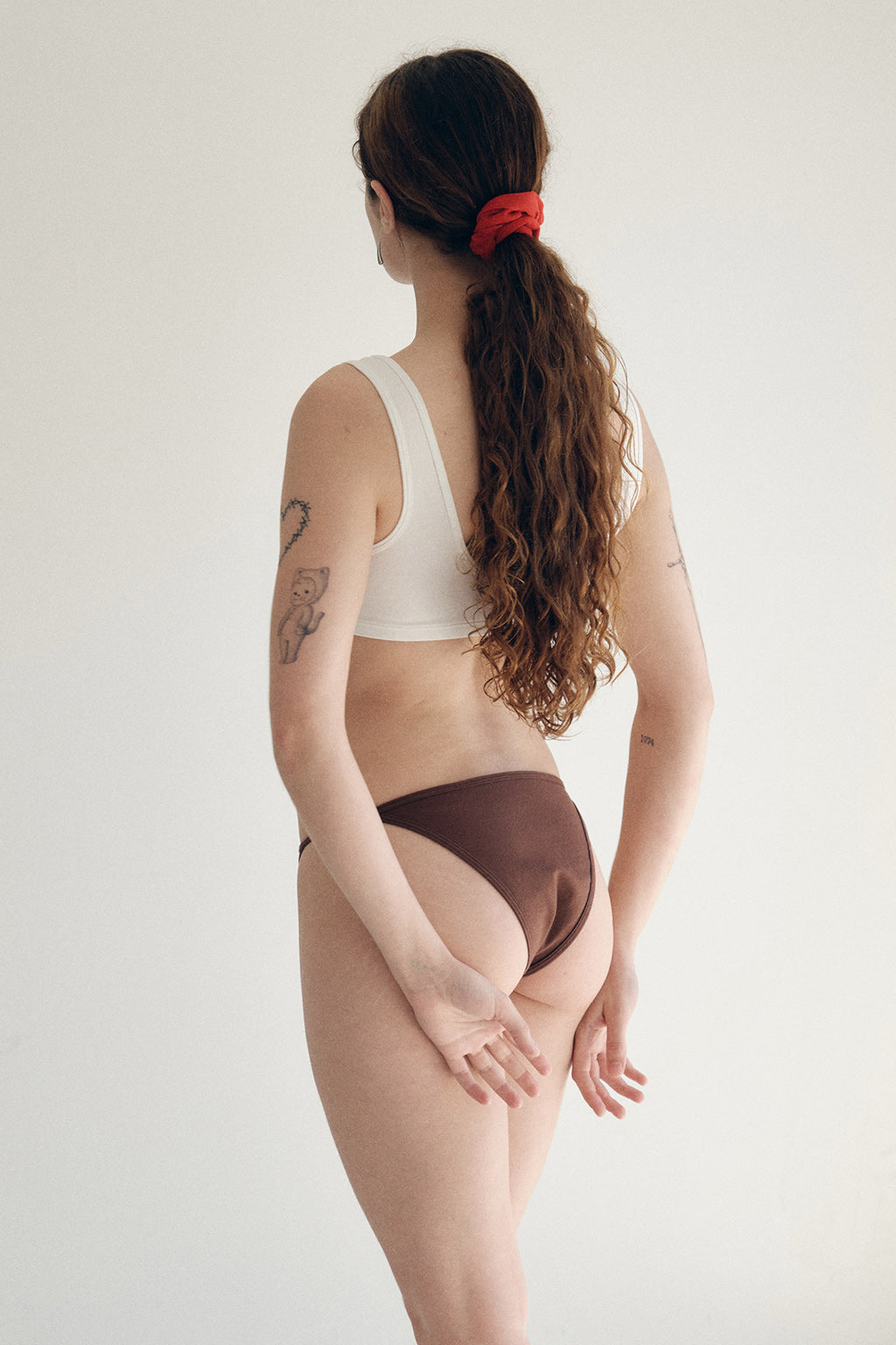KIRA STRING BIKINI - COFFEE