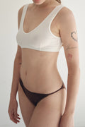 KIRA STRING BIKINI - COFFEE