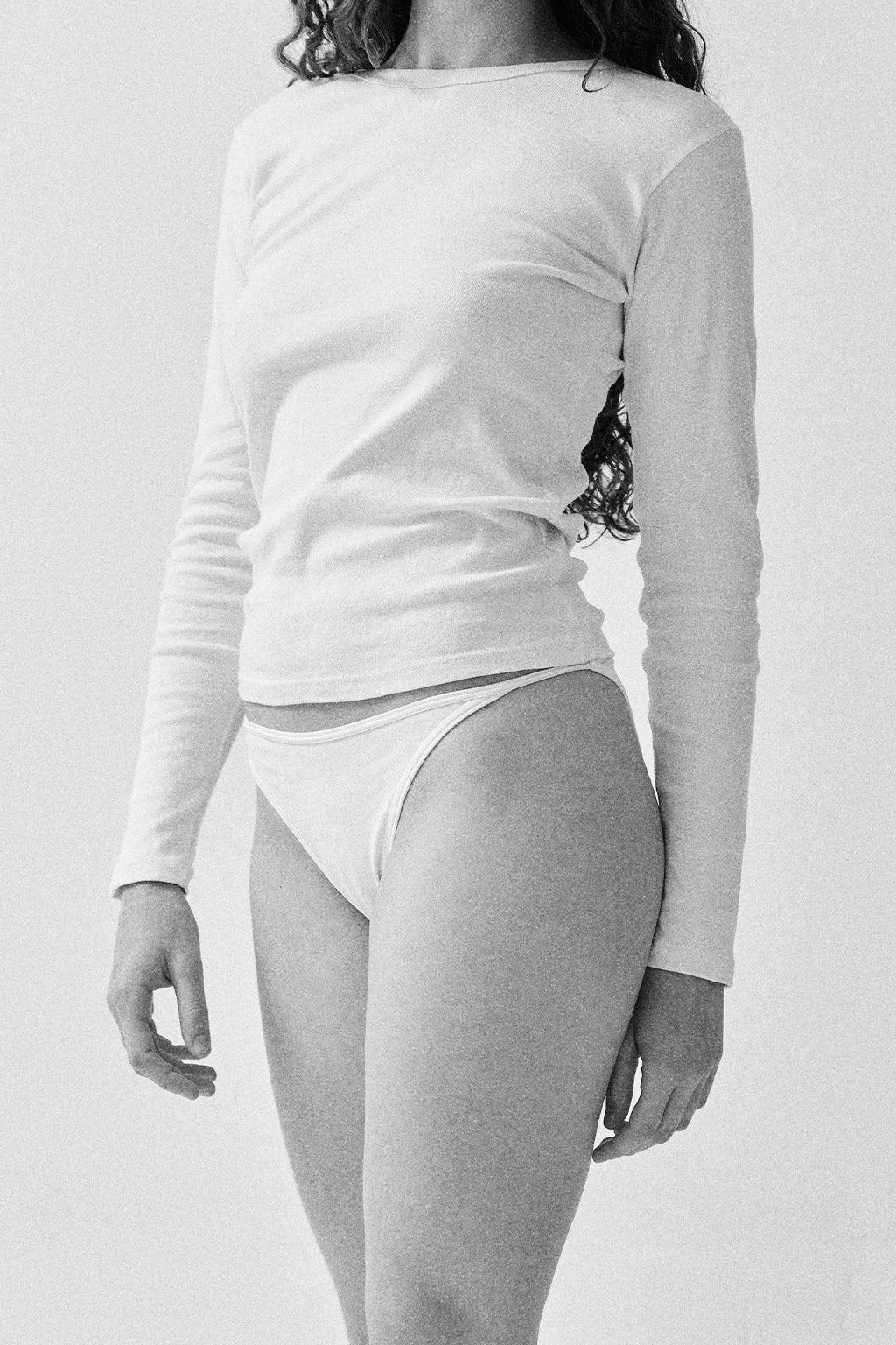 KIRA STRING BIKINI - CREAM
