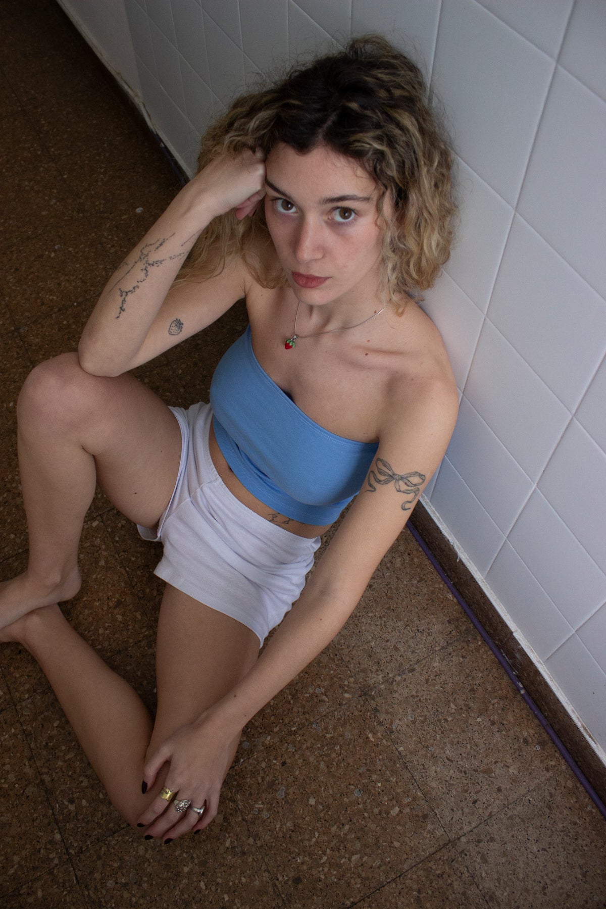 NINA shorts - white