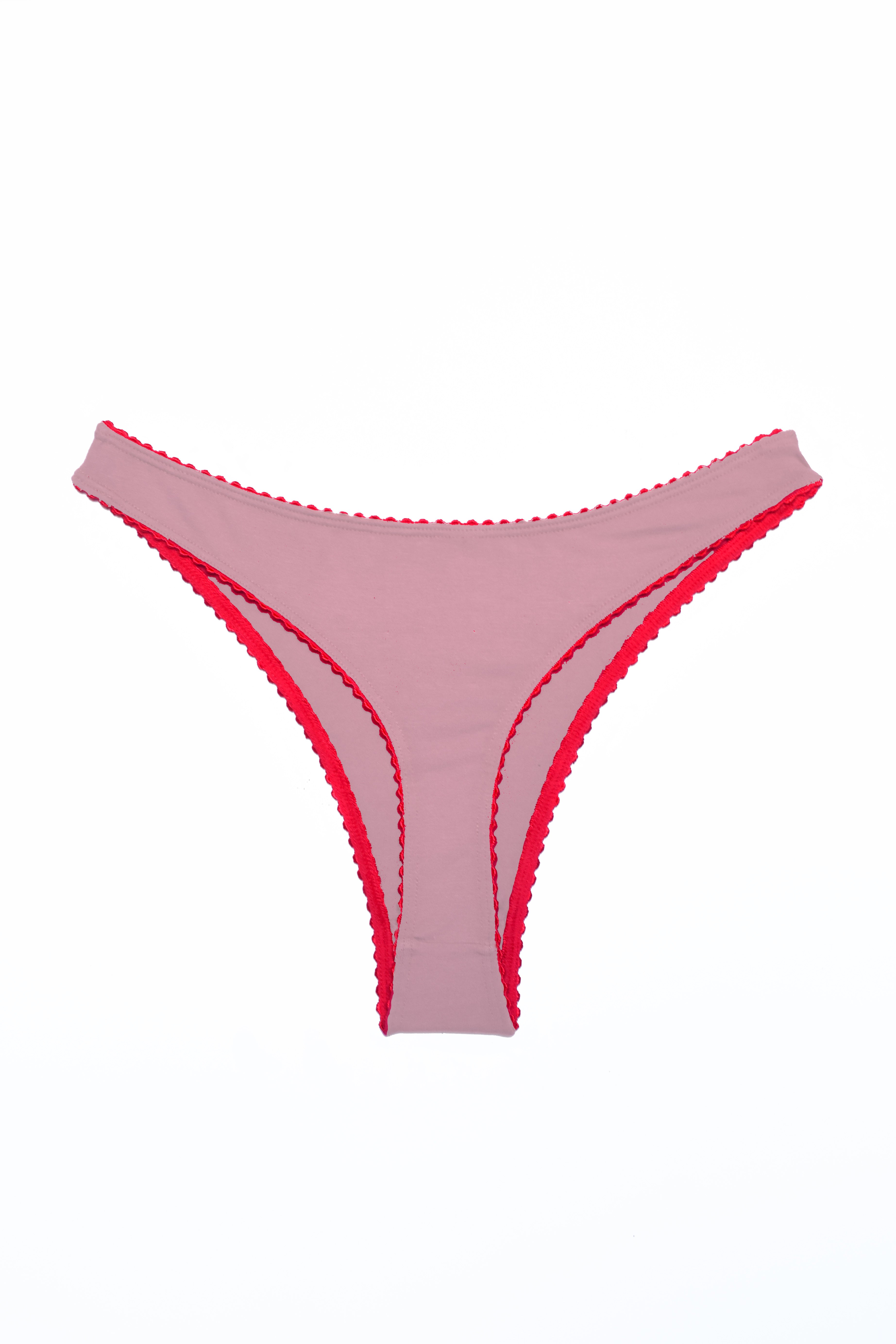 FLOR thong – dusty pink