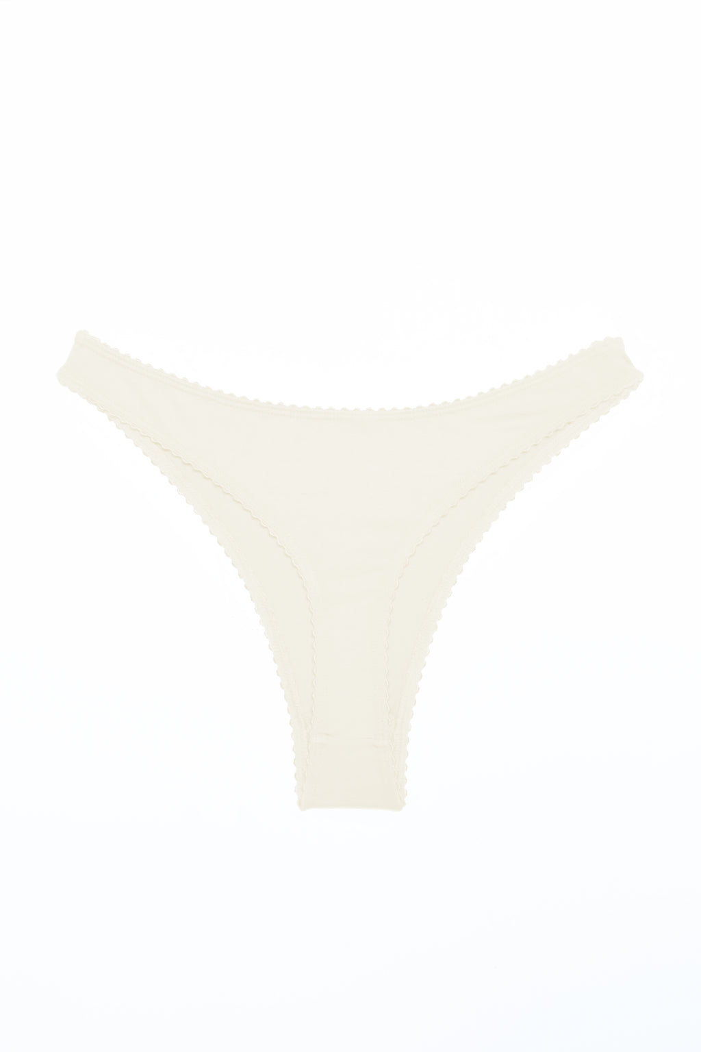 FLOR thong –  cream